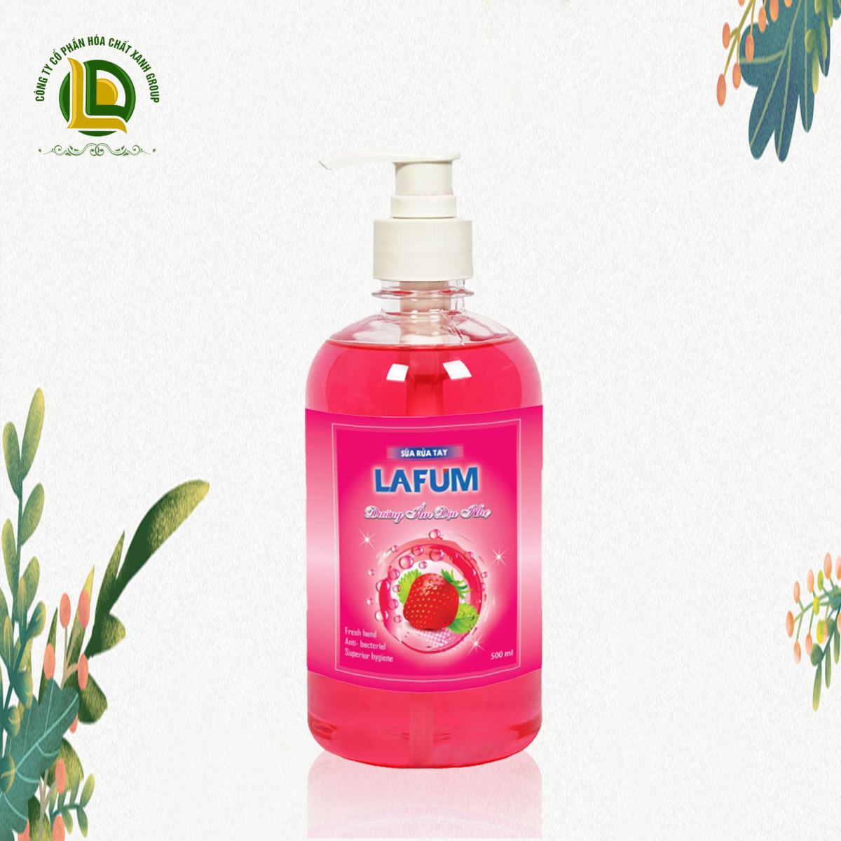 Sữa rửa tay dâu 500ml