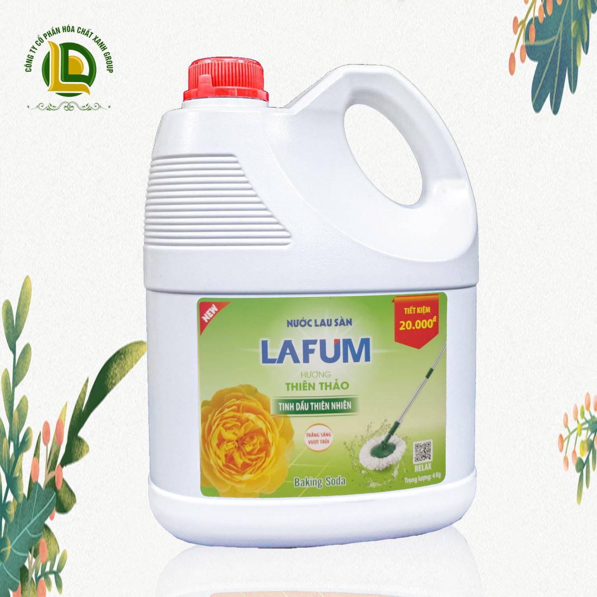 Nước Lau Sàn Thiên Thảo 4Kg