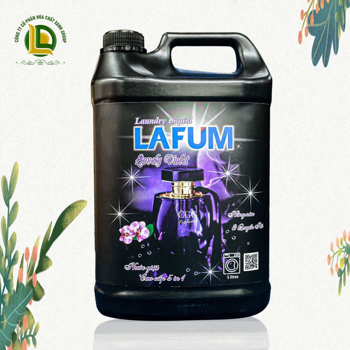 Nước Giặt Lovely Violet 5L