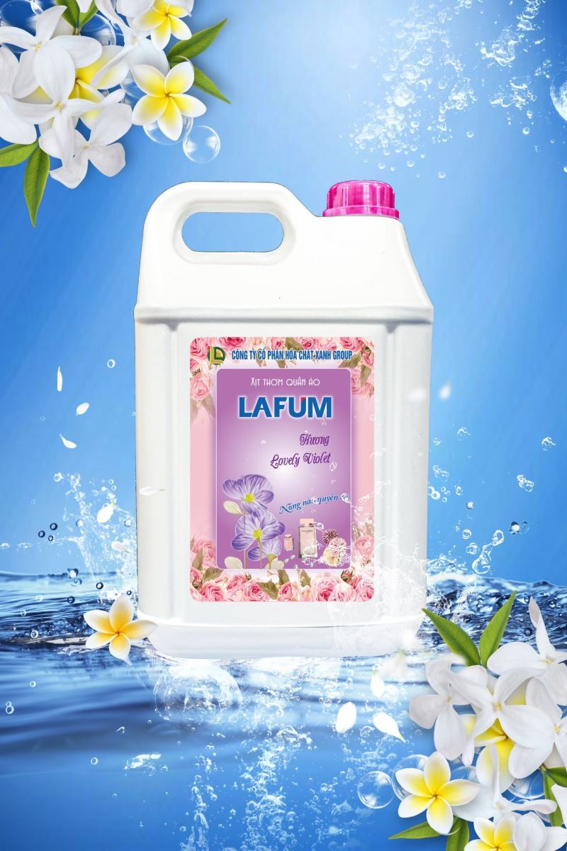 Xịt Thơm Lafum Lovely Violet hương nước hoa Pháp