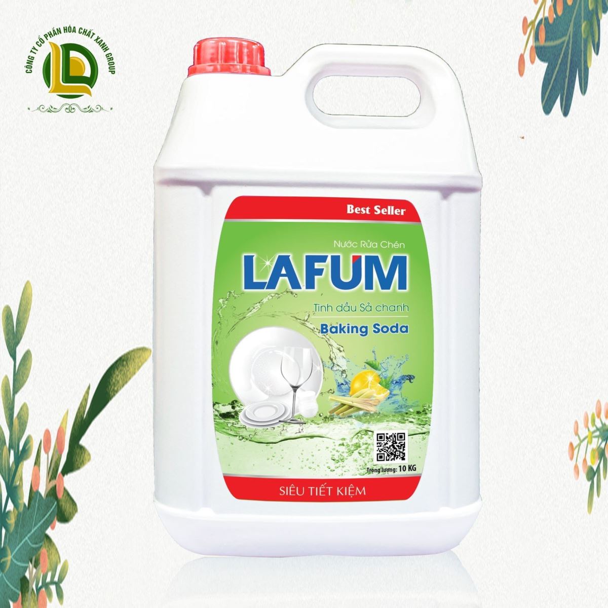 Nước rửa chén 10 lít hương Chanh Sả