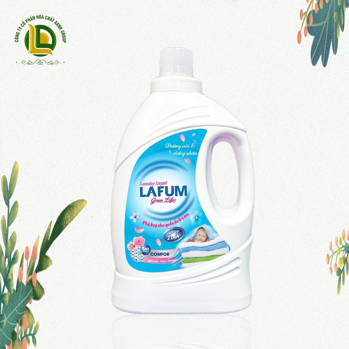 Nước giặt hương Comfor 3.2 lít