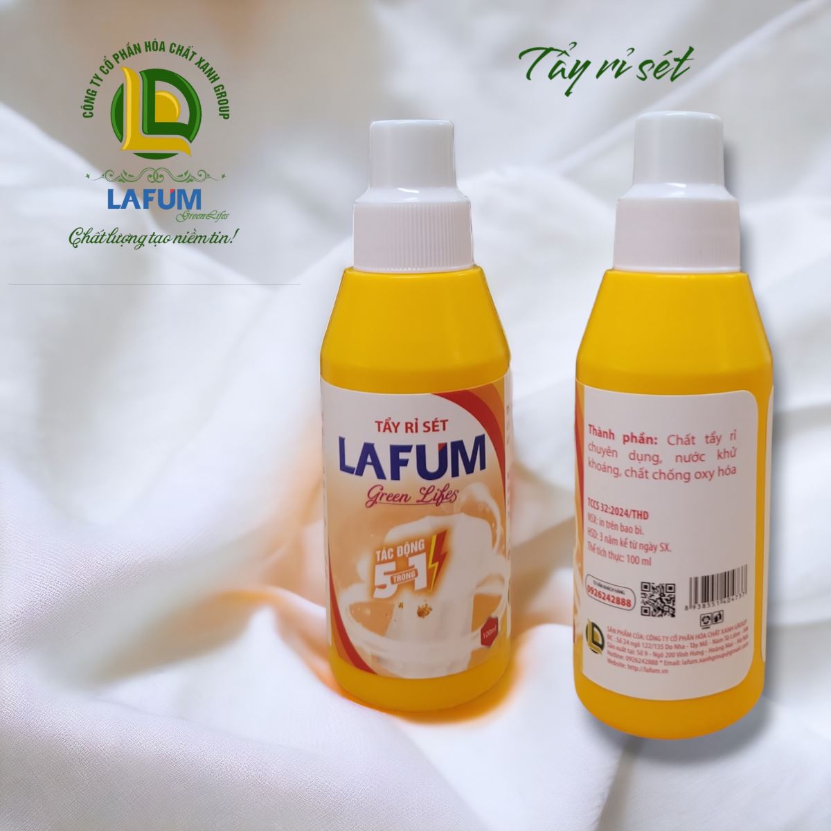 Tẩy Rỉ Sét Trên Đồ Vải