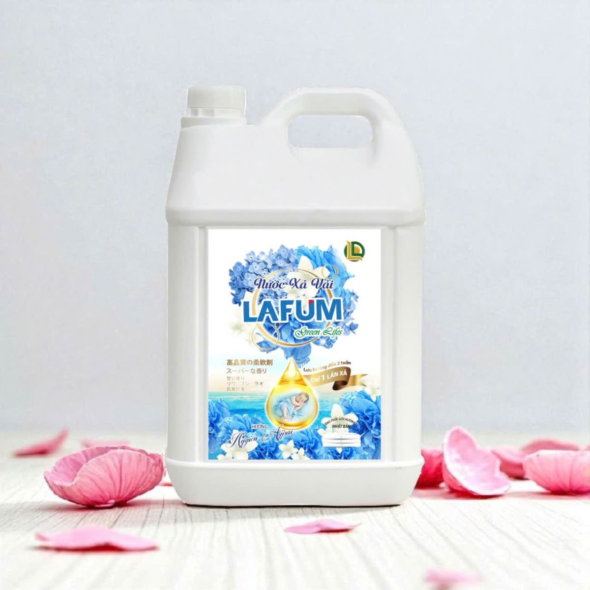 Nước Xả Vải Hyigen - Ajisai 10 lít